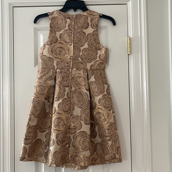 Beautiful and elegant girls dress for formal occasions. Size 12 brocade silk, - Picture 3 of 5